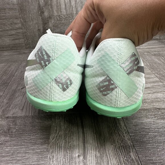 Nike Zoom Rival Distance Waffle 6 Men's size 10.5 Barely Green Cross Country - Picture 6 of 8